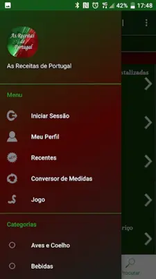 As Receitas de Portugal android App screenshot 2